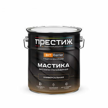 Мастика Престиж битумно-полимерная универсальная 4кг
