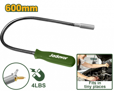 Захват магнитный гибкий 600мм, магнит до 1,8кг JADEVER
