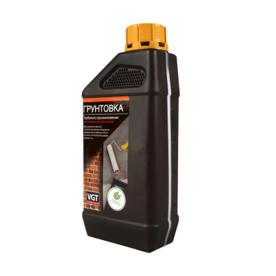 Грунтовка глубокого проникновения VGT ВД-АК-0301 для наружных и внутренних работ 1кг
