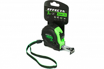 Рулетка с магнитом Effecta Basic 3S 3м/16мм, 3стопа