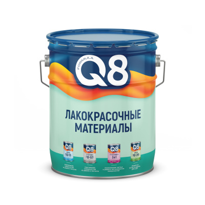 Эмаль для пола ПФ-266 ФОРМУЛА Q8 золотисто-коричневая 10кг