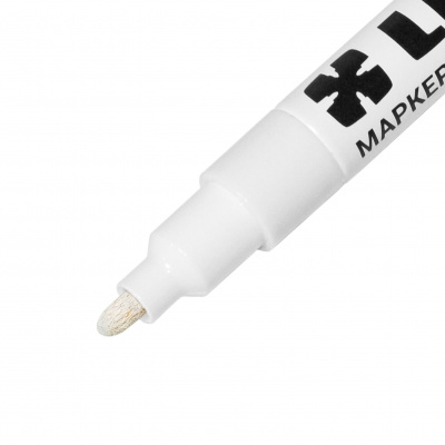 Маркер LEKON Standart с нитроэмалью 2 мм цвет белый
