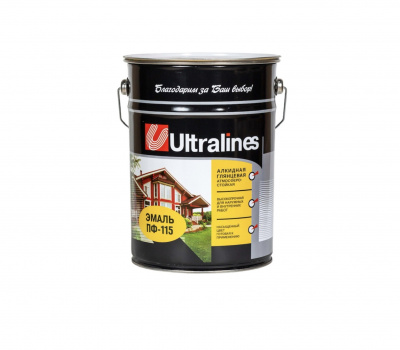 Эмаль ПФ-115 Ultralines вишневая 5,5кг