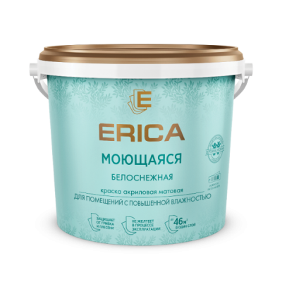Краска моющаяся Erica 6,5 кг
