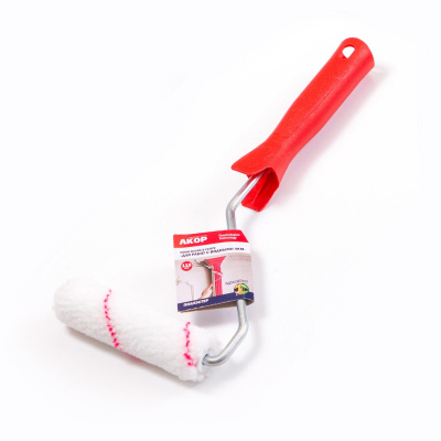 Валик 11 см в сборе полиэстер d 6 мм для водных красок Акор