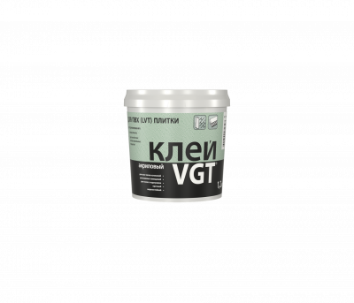 Клей акриловый VGT для ПВХ (LVT) плитки 1,2кг