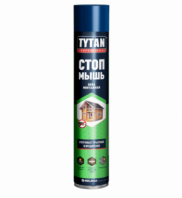 Пена бытовая TYTAN СТОП МЫШЬ 750мл летняя