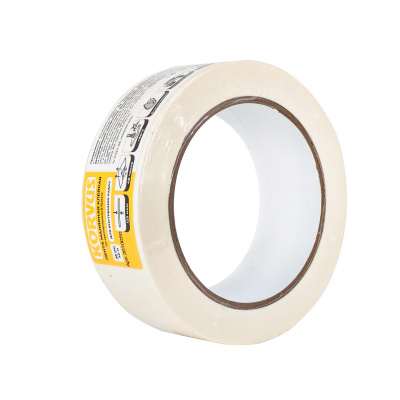 Лента малярная клейкая на крепированной бумаге, 38мм х 40м KORVUS
