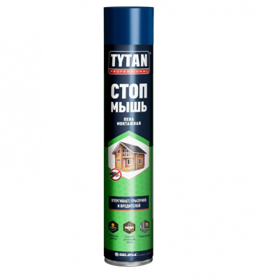 Пена бытовая TYTAN СТОП МЫШЬ летняя 750мл