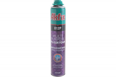 Пена профессиональная Akfix 812Р монтажная зимняя 850гр