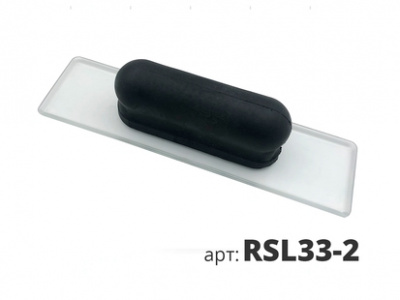 Кельма мини пластиковая прямоугольная прозрачная STMDECOR 160*40*3мм