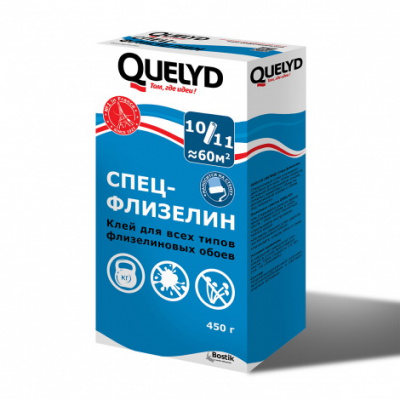 Клей обойный QUELYD Спец флизелиновый 375гр (65кв.м)