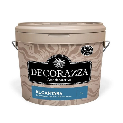 Краска декоративная DECORAZZA ALCANTARA 1л (0,7кг)