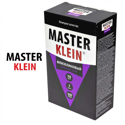 Клей обойный Master Klein флизелиновый 0,5кг коробка