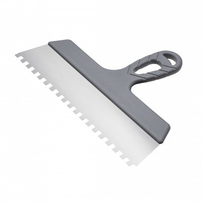 Шпатель зубчатый Эксперт 300мм, 8х8мм, нержавеющая сталь