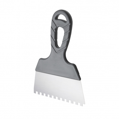 Шпатель зубчатый Эксперт 150мм, 6х6мм, нержавеющая сталь