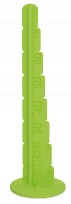 Маяк DECOR h=80 мм, для наливного пола 20 шт, пакет