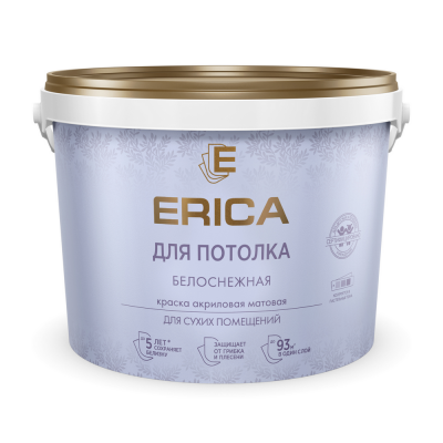 Краска для потолка Erica 13 кг