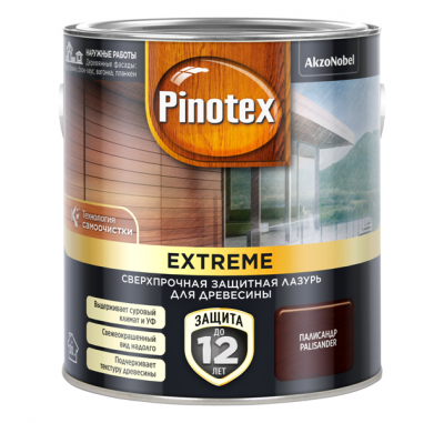 Лазурь PINOTEX-EXTREME для дерева палисандр 2.5л