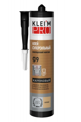 Клей каучуковый KLEI`MPRO суперсильный g9 бежевый 300мл