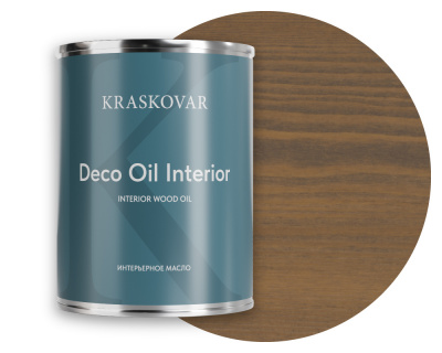 Масло для интерьера Kraskovar Deco Oil Interior тоскана 0,75л