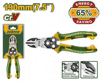 Бокорезы 190мм комбинированные, сложного действия JADEVER