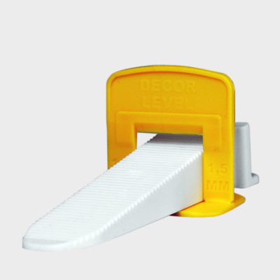 СВП Зажим Ворота 1,5 мм, 100 шт, пакет (для крупноформатной плитки) DЕCOR LEVEL