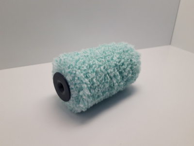 Валик 10 см Roughtex, полимикс, бирюзовый, d30мм, ворс 17мм Колор Эксперт