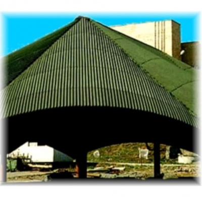 Краска резиновая Супер Декор №01 ондулин зеленый 1кг