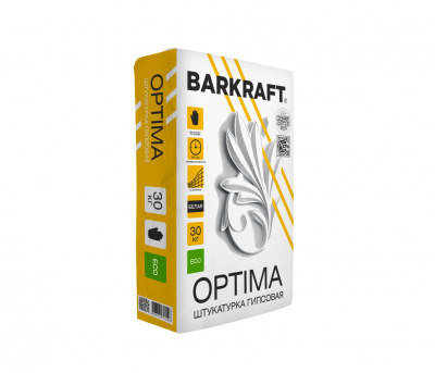 BARKRAFT Штукатурка гипсовая РН OPTIMA 30 кг (45шт)