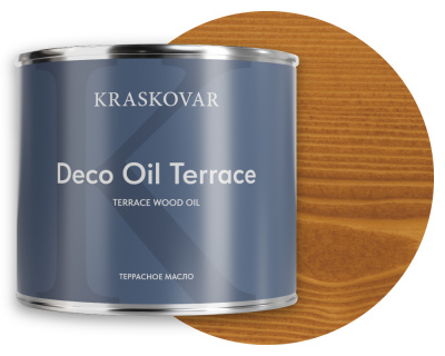 Масло для террас Kraskovar Deco Oil Terrace бук 2,2л