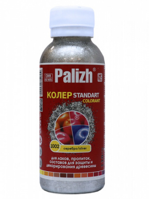 №1002 Колер "Palizh" STANDART 0,1л (110г) серебро (Ижевск)