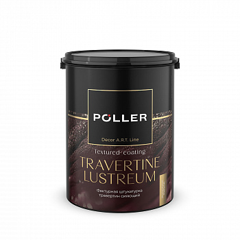 Штукатурка травертин известковый классичесский TRAVERTINE TALLOR Poller A.R.T. белая 14кг