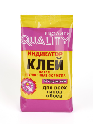 Клей обойный Кволити индикатор 0,2 кг (30)