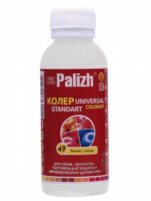 №49 Колер "Palizh" STANDART унив-й 0,1л (135г) белый (Ижевск)