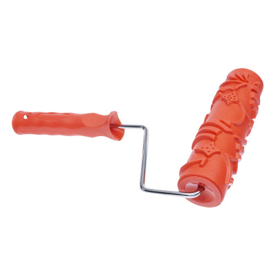 Валик структурный резиновый с ручкой рисунок Ландшафт TOOLBERG