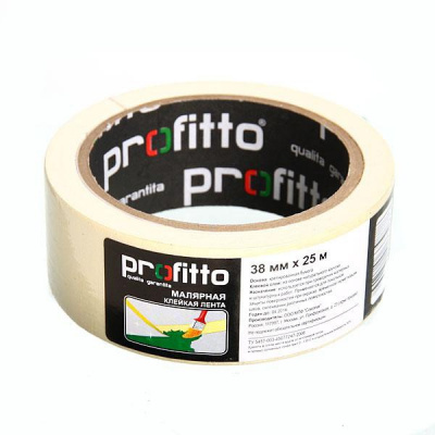 Лента малярная 38мм*25м PROFITTO