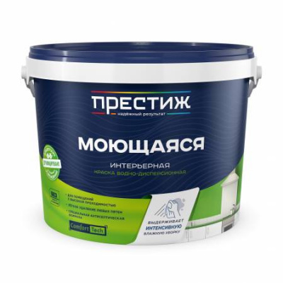 Краска ПРЕСТИЖ ВД моющаяся интерьерная 13кг