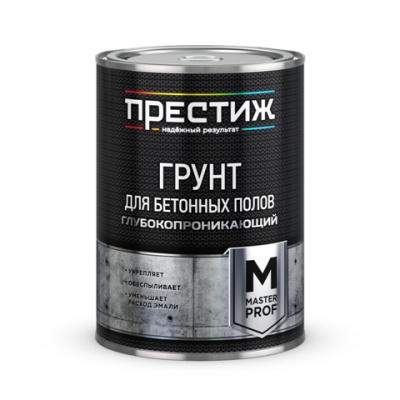 Грунт для бетонных полов ПРЕСТИЖ глубокопроникающий 2,8кг