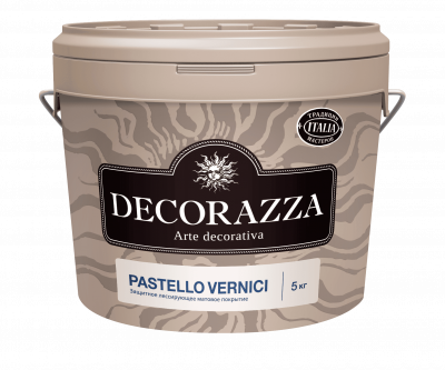 Декоративное лессирующее покрытие матовое DECORAZZA Pastello Vernici PV001 5 кг