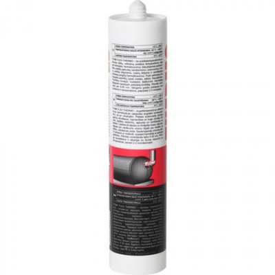 Герметик силиконовый Fome Flex sanitary termo красный 300мл -65 до +315 °C (Тегра)