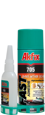Набор для склеивания Akfix 705 (В 65г+200мл)