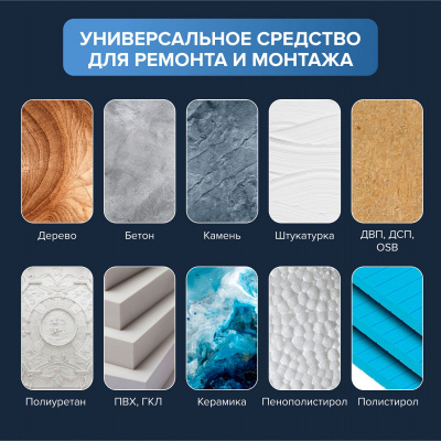 Клей акриловый ТЕХНОНИКОЛЬ MASTER Экспресс Декор, белый 280 мл