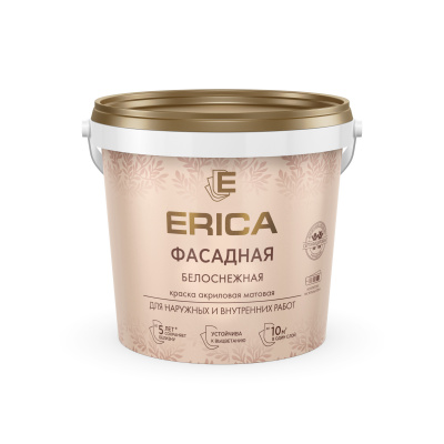 Краска фасадная Erica 1,4кг