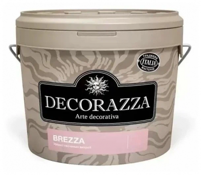 Декоративное покрытие DECORAZZA Brezza BR001 1л