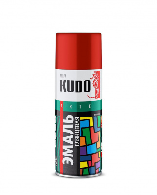 Аэрозольная эмаль KUDO вишневая