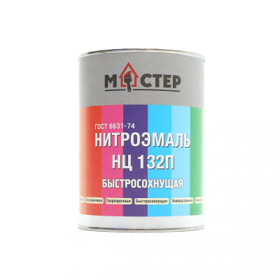 Эмаль НЦ-132П Мастер зеленая 0,7кг