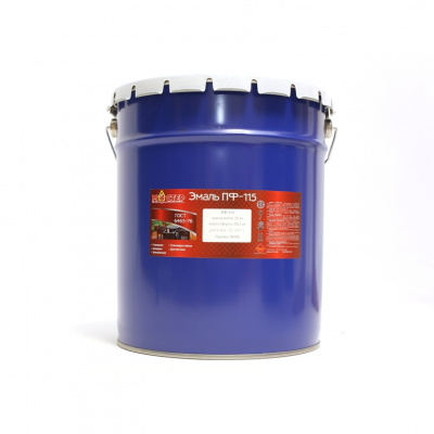 Эмаль ПФ-115 Мастер серая 25кг