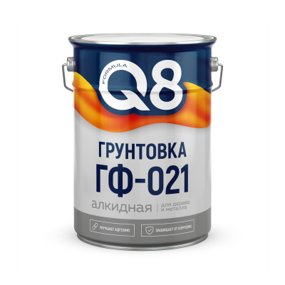 Грунтовка ФОРМУЛА ГФ-021 красно-коричневая 5,5кг