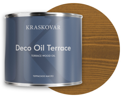 Масло для террас Kraskovar Deco Oil Terrace дуб 2,2л